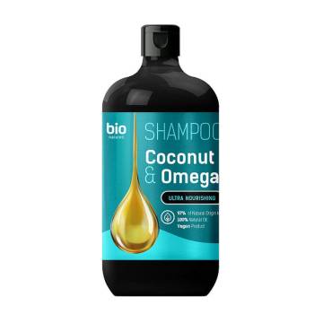 Шампунь Bio Naturell Coconut Oil & Omega 3 Shampoo для всех типов волос, 946 мл