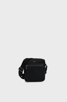 Мужская черная сумка с узором Черный ONESIZE BOSS 50563718;002