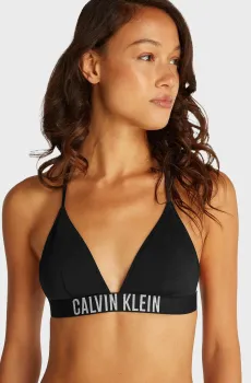 Женский черный лиф от купальника Черный M Calvin Klein KW0KW02854