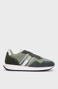 Мужские зеленые кроссовки TJM MODERN RUNNER Зеленый 40 Tommy Jeans EM0EM01435