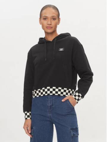 Vans Світшот Boom Boom Check VN000GJ2 Чорний Regular Fit Vans Світшот Boom Boom Check VN000GJ2 Чорний Regular Fit