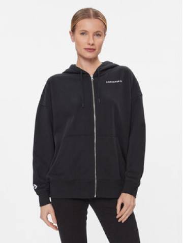 Converse Світшот Os Wordmark Fz Hoodie 10024532-A08 Чорний Regular Fit Converse Світшот Os Wordmark Fz Hoodie 10024532-A08 Чорний Regular Fit