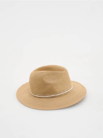 Reserved - LADIES` HAT - пшеничний - 719CO-12X Reserved - LADIES` HAT - пшеничний - 719CO-12X