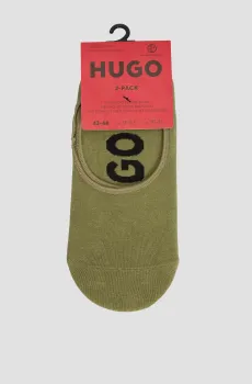 Мужские зеленые следы Зеленый 45-46 HUGO 50516411;386