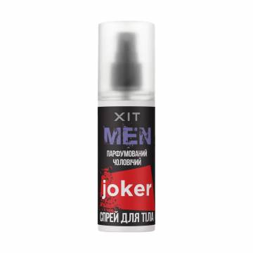 Парфюмированный спрей для тела Aromat Хит Men Joker мужской, 100 мл Парфюмированный спрей для тела Aromat Хит Men Joker мужской, 100 мл
