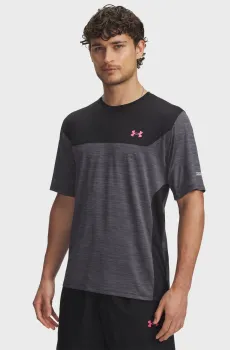 Мужская темно-серая футболка UA Tech Utility SS Серый S Under Armour 6004965-001