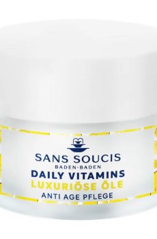 Антивозрастной крем для лица Sans Soucis Daily Vitamins Luxurious Oils Anti Age Care для зрелой кожи, 50 мл