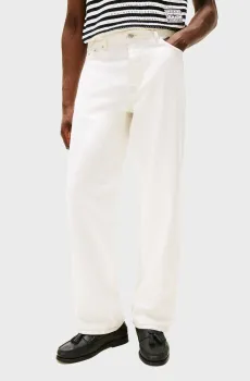 Мужские белые джинсы Tommy Hilfiger x F1 MOVIE Белый 33-32 Tommy Hilfiger MW0MW41381