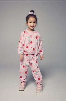 Reserved - Візерунковий комплект - світло-ліловий - 800JL-40X