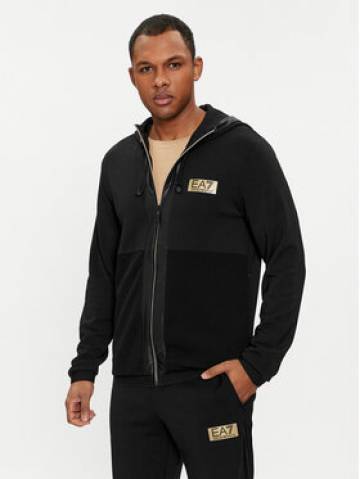 EA7 Emporio Armani Світшот 3DPM10 PJUZZ 1200 Чорний Regular Fit EA7 Emporio Armani Світшот 3DPM10 PJUZZ 1200 Чорний Regular Fit
