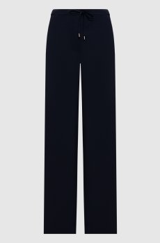 Синие брюки Mstcorone из шерсти
