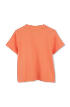 Детская хлопковая футболка BOSS