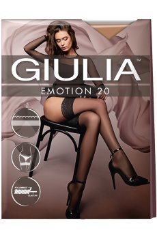 Чулки женские Giulia Emotion 20 DEN, Diano, размер 1/2