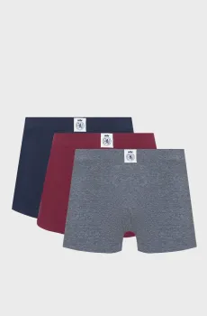 Мужские боксеры (3 шт) TRUNK Разноцветный M Tommy Hilfiger UM0UM03662