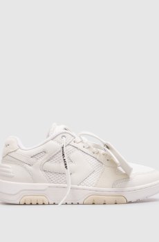 Белые комбинированные кроссовки Slim Out Of Office с контрастным логотипом