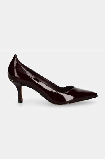 Кожаные туфли Dkny Ivanie цвет бордовый K3400525 Кожаные туфли Dkny Ivanie цвет бордовый K3400525