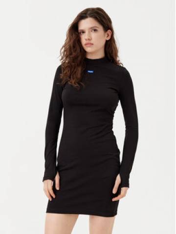 HUGO Повсякденна сукня Nilla 50531138 Чорний Slim Fit HUGO Повсякденна сукня Nilla 50531138 Чорний Slim Fit