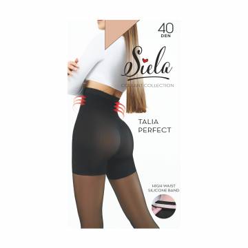 Колготки женские Siela Talia Perfect с высокой талией и моделирующими шортиками, 40 DEN, Daino, размер 2 Колготки женские Siela Talia Perfect с высокой талией и моделирующими шортиками, 40 DEN, Daino, размер 2