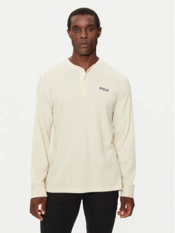 Polo Ralph Lauren Longsleeve 714950609005 Écru Slim Fit Polo Ralph Lauren Longsleeve 714950609005 Écru Slim Fit