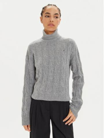 Tommy Hilfiger Гольф WW0WW43102 Сірий Regular Fit