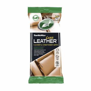 Салфетки для очистки и кондиционирования кожи Turtle Wax Luxe Leather Wipes, 24 шт Салфетки для очистки и кондиционирования кожи Turtle Wax Luxe Leather Wipes, 24 шт