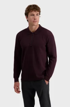 Мужское бордовое поло Бордовый S Pierre Cardin PC.-C5 30775.3072