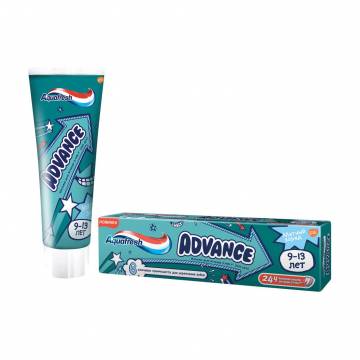 Детская зубная паста Aquafresh Advance 9-13 лет, 75 мл Детская зубная паста Aquafresh Advance 9-13 лет, 75 мл