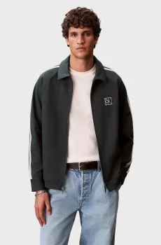 Мужская темно-зеленая спортивная кофта LUXE PONTE Зеленый XL Calvin Klein LV04LF233G