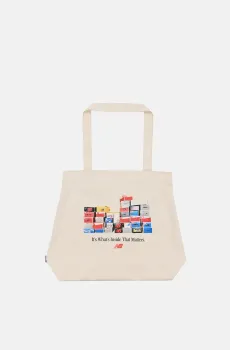 Бежевый шоппер Graphic Tote Бежевый ONESIZE New Balance AC9728DMLT