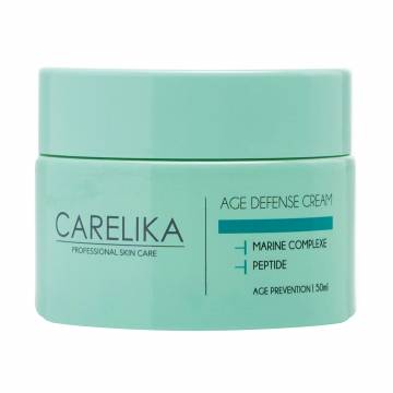 Антивозрастной крем для лица Carelika Age Defense Cream с пептидами, 50 мл Антивозрастной крем для лица Carelika Age Defense Cream с пептидами, 50 мл