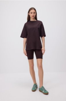 Reserved - Бавовняні велосипедки - темно коричневий - YH465-89X