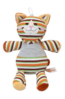 Мягкая текстильная игрушка Tigres Котик Тим, от 3 лет, 18*13*15 см (ИГ-0150)