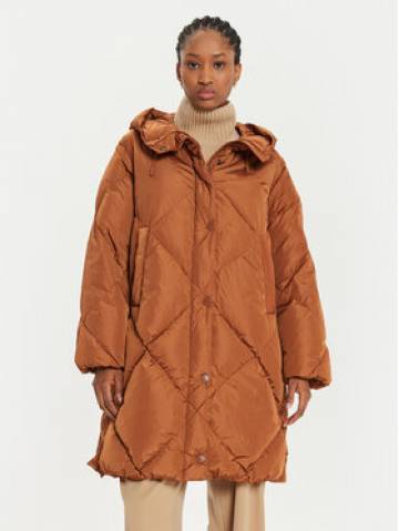 Weekend Max Mara Пуховик Guelfo 2425496092 Коричневий Regular Fit Weekend Max Mara Пуховик Guelfo 2425496092 Коричневий Regular Fit