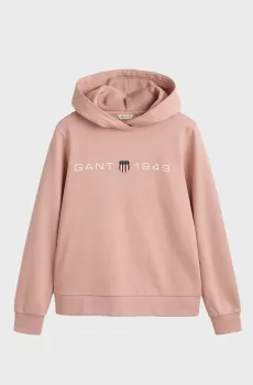 Женское розовое худи REG PRINTED GRAPHIC Розовый S Gant 4200756