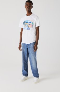 Lacoste футболка чоловіча з круглим вирізом