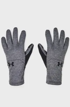 Мужские серые перчатки UA Storm® Fleece Gloves Серый S Under Armour 1365958-025