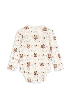 Детское боди из хлопка Konges Sløjd MINNIE BODY GOTS
