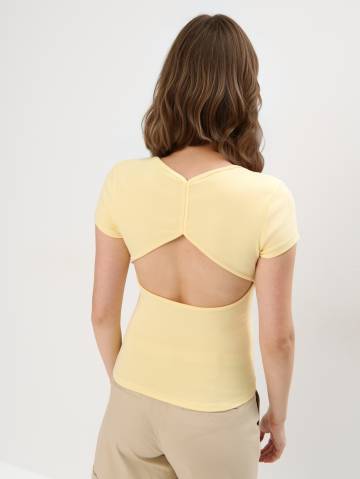 Mohito - Сукня з відкритою спиною - жовтий - L