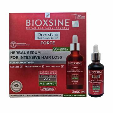 Сыворотка против выпадения волос Biota Bioxsine DermaGen Forte Herbal Serum For Intensive Hair Loss, 3* 50 мл Сыворотка против выпадения волос Biota Bioxsine DermaGen Forte Herbal Serum For Intensive Hair Loss, 3* 50 мл