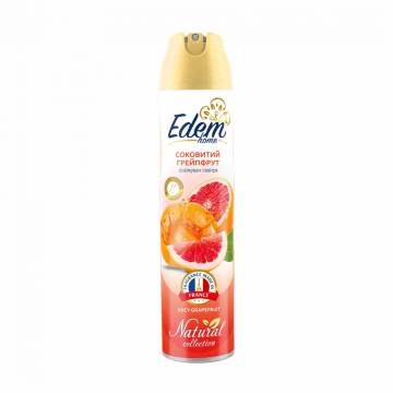 Освежитель воздуха Edem Home Natural Collection Сочный грейпфрут, 300 мл Освежитель воздуха Edem Home Natural Collection Сочный грейпфрут, 300 мл