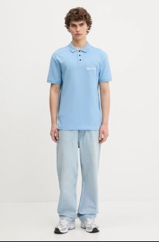 Хлопковое поло Karl Lagerfeld Jeans