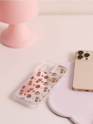 Чохол для телефону iPhone 15 - різнобарвний Чохол для телефону iPhone 15 - різнобарвний