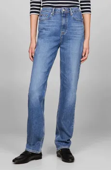 Женские синие джинсы CLASSIC STRAIGHT RW MEL Синий 25-32 Tommy Hilfiger WW0WW40634