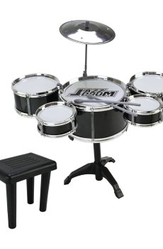 Детский игровой набор Shantou Jinxing Drum Set Jazz Барабанная установка и стул, от 3 лет (881-13)