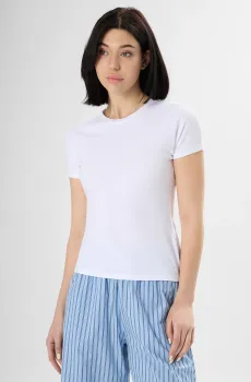 Женская белая футболка Белый S BOSS 50557289;100