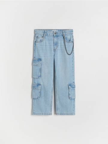 Reserved - Джинси relaxed fit - синій - 497CJ-50J Reserved - Джинси relaxed fit - синій - 497CJ-50J