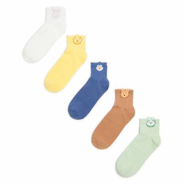 Cropp - 5 пачка шкарпеток - різнобарвний Cropp - 5 пачка шкарпеток - різнобарвний