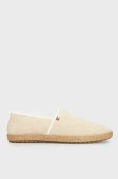 Мужские белые эспадрильи HILFIGER CHAMBRAY ESPADRILLE Белый 44 Tommy Hilfiger FM0FM05391