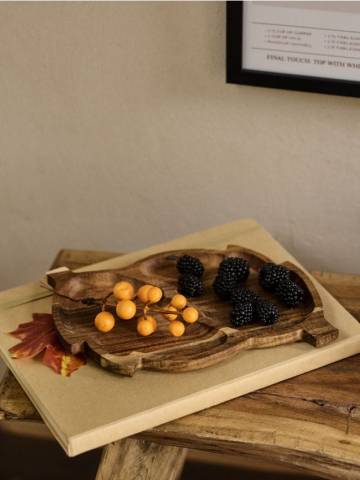 Таця сервірувальна - бежевий