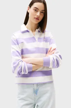 Женское поло в полоску RLX SH STRIPE Разноцветный S Tommy Jeans DW0DW20948